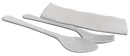 Plastic Cutlery Spoon, Fork & Tissue 50set/pack (2.75/set)