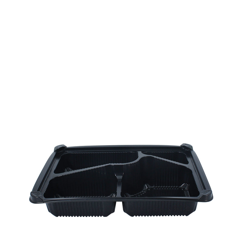 Bento Tray 4 Compartment with Lid 25pcs/pack (₱11.75/set) - CCH Packaging Machine Trading