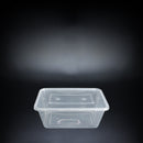 LSP-ZY1000 PP Natural Tray with Lid 50pcs/pack