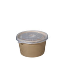 Paper Bowl Brown Kraft with Lid 850ml 130mm Diameter 100set/pack - (₱7.25/set) - CCH Packaging Machine Trading