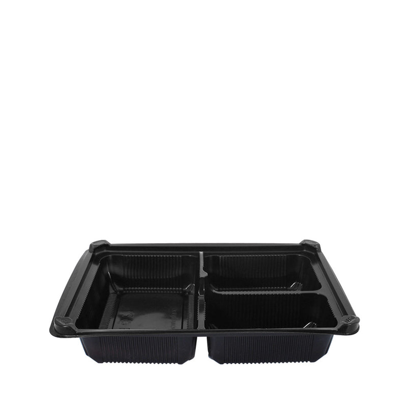 Bento Tray 3 Compartment with Lid 25pcs/set (₱11.75/set) - CCH Packaging Machine Trading