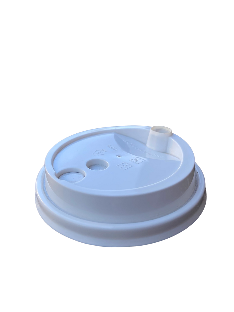 Coffee Cup Paper Double Wall White with lid 12oz 90mm Diameter 50pcs/pack (₱8.00/set)